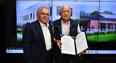Naciye-Ramazan Büyükkılıç ve Kızları Alzheimer Gündüz Bakım Evi’nin temelleri atılıyor