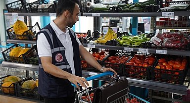 Orhangazi’deki zincir marketlerde denetim yapıldı
