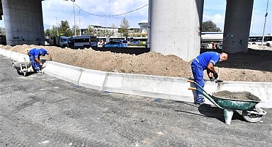 Otogar önünde geri sayım başladı