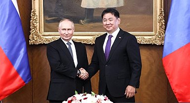 Rusya Devlet Başkanı Putin, Moğolistan Devlet Başkanı Amarbayasgalan ile görüştü