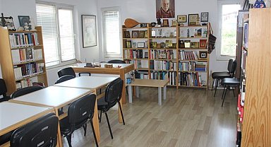 Şadan Gökovalı Kütüphanesi açıldı