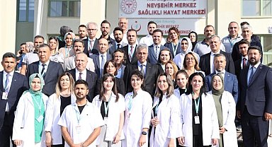 Sağlık Bakanı Memişoğlu’nun Nevşehir ziyareti
