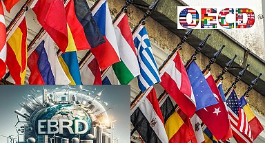 Türkiye'nin 2024 büyüme öngörüsünü OECD yüzde 3,2'ye düşürdü, EBRD yüzde 2,7'de tuttu