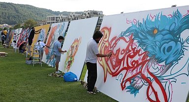 Türkiye’nin en büyük ‘Graffiti Şenliği’ Bursa’da başladı