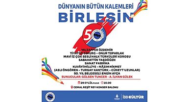 “Türkiye Yazarlar Sendikası” 50. yaşını kutluyor