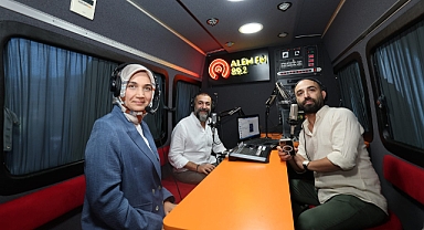 Vali  Doç. Dr. Kübra Güran Yiğitbaşı Alem FM Programına Konuk Oldu