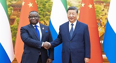 Xi, Sierra Leone Cumhurbaşkanı Bio'yla görüştü