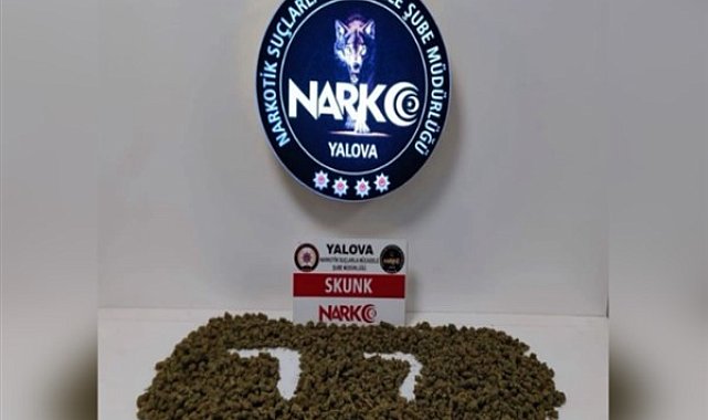 Yalova'da uyuşturucu operasyonu