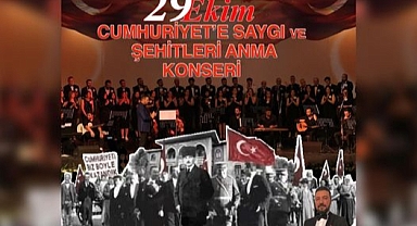 Afyonkarahisar'da 29 Ekim Cumhuriyet’e Saygı ve Şehitleri Anma Konseri