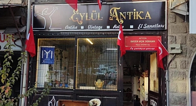 Afyonkarahisar’da Antika Tutkunlarının Yeni Adresi: Eylül Antika Evi Açıldı