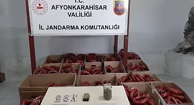 Afyonkarahisar'da Sağlıksız Sucuk , Sahte Zeytinyağı ve Uyuşturucu Operasyonu