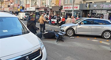 Afyonkarahisar'da trafik kazası: 2 kişi yaralandı