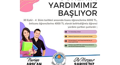 Akdeniz Belediyesi’nden üniversitelilere can suyu: 6 bin TL’ye kadar destek