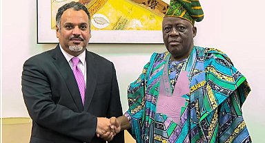Al Kuwari, Benin Cumhuriyeti Ulusal Meclis Başkanı Vlavonou ile görüştü