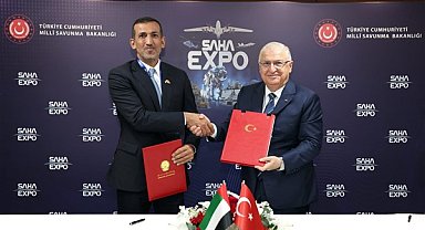 Bakan Güler, BAE Savunma İşlerinden Sorumlu Devlet Bakanı Almazrouei ile görüştü