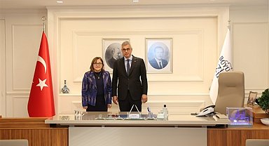 Bakan Memişoğlu Başkan Şahin’i ziyaret etti