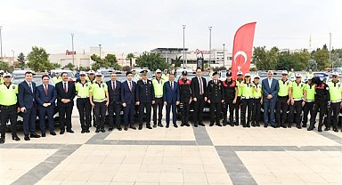 Bakanlıktan Şanlıurfa'ya 69 yeni araç temin edildi