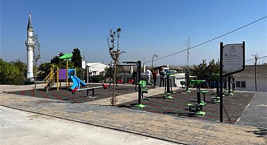 Balıkesir Büyükşehir Belediyesi Bandırma ve Manyas kırsalına parke taşı döşedi