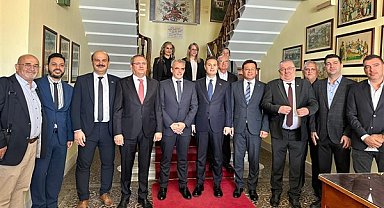 Başkan Akın'dan Midilli Adası’na ziyaret