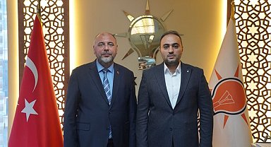 Başkan Aydın, AK Parti Orhangazi İlçe Başkanı Ulusu'yu ziyaret etti