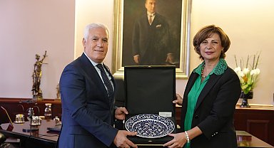 Başkan Bozbey'den Başkan Ünlüce'ye ziyaret
