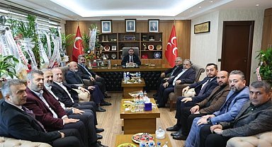 Başkan Büyükkılıç'tan MHP'ye ziyaret