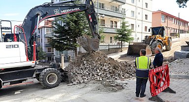 Başkan Esen, çalışmaları yerinde inceledi
