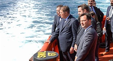 Başkan Tugay Aliağa’da liman bölgesini inceledi