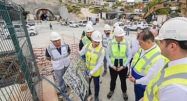 Buca Onat Tüneli’nde kazıların yüzde 80’i tamamlandı
