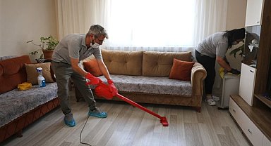 Büyükşehirden “evde temizlik” hizmeti