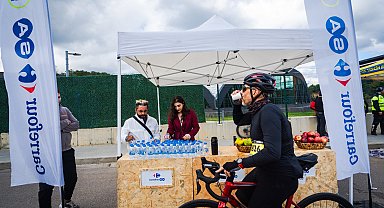 CarrefourSA, L'Etape Türkiye'de sporculara destek verdi