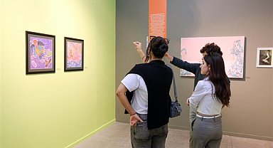 ‘Çizgi Dışı’ sergisi Küçükçekmece'de sanatseverlerle buluştu