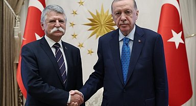 Cumhurbaşkanı Erdoğan, Macaristan Ulusal Meclis Başkanı Köver’i kabul etti