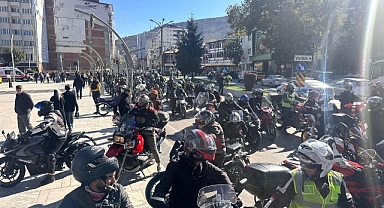 Cumhuriyetin 101. Yılında Afyonkarahisar’da 101 Motorla Coşkulu Sürüş Etkinliği