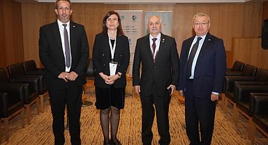 DBB Eş Başkanı Bucak, Filistin ve Ürdün Belediye Başkanlarıyla görüştü