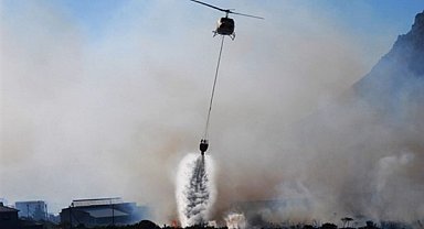 Denizli'deki orman yangını büyük ölçüde kontrol altına alındı