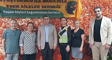 DEVA Partili Ekmen, Uyuşturucu ile Mücadele Derneğini ziyaret etti