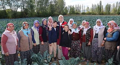  Devlet Desteği ile Brokoli Eken Üreticinin Yüzü Güldü