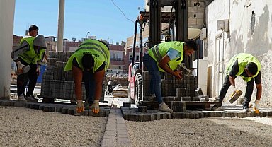 Devteyşti ve Süleymaniye’de üstyapı çalışmaları sürüyor