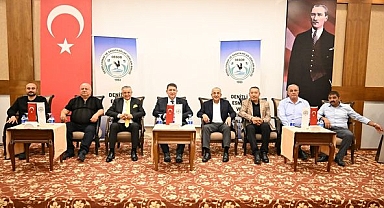 Dinar Belediye Başkanı Topçu, Esnaf ve Sanatkarlar Toplantısına Katıldı