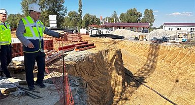 Doğanhisar İleri Biyolojik Atıksu Arıtma Tesisi’ndeki çalışmalar sürüyor