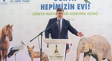 Dünya Hayvanları Koruma Günü’nde Başkan Tugay’dan çağrı
