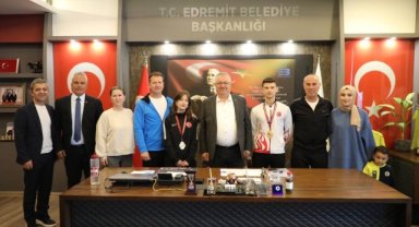 Edremit Belediyesi sporcuları Türkiye şampiyonu oldu