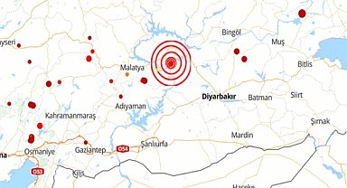 Elazığ'da deprem