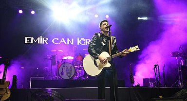 Emir Can İğrek, Osmangazi'de sahne aldı
