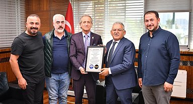 Esnaf ve Sanatkarlar Derneği’nden Başkan Büyükkılıç’a ziyaret