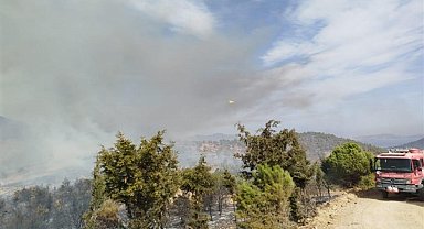 Foça yangını kontrol altına alındı