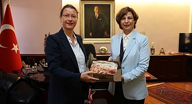Fransa'nın Ankara Büyükelçisi Dumont, Başkan Ünlüce’yi ziyaret etti