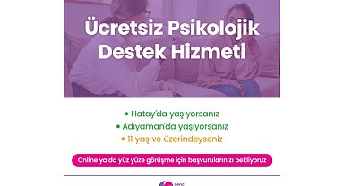 Genç Hayat Vakfı’ndan Hatay ve Adıyaman’da ücretsiz psikolojik destek