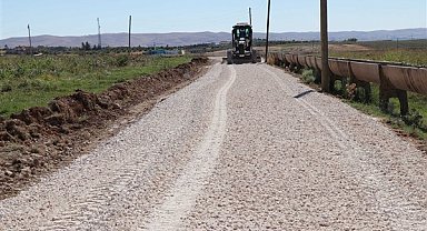 Haliliye'de yol çalışmaları devam ediyor